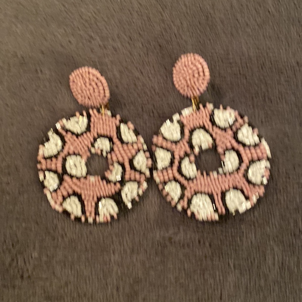 Ladies Statement Sequin Earrings